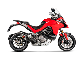 Slip-On Line Titanium, Grey - 15-20 Ducati Multistrada 1200 / 1200 S / 1260 / 1260 S