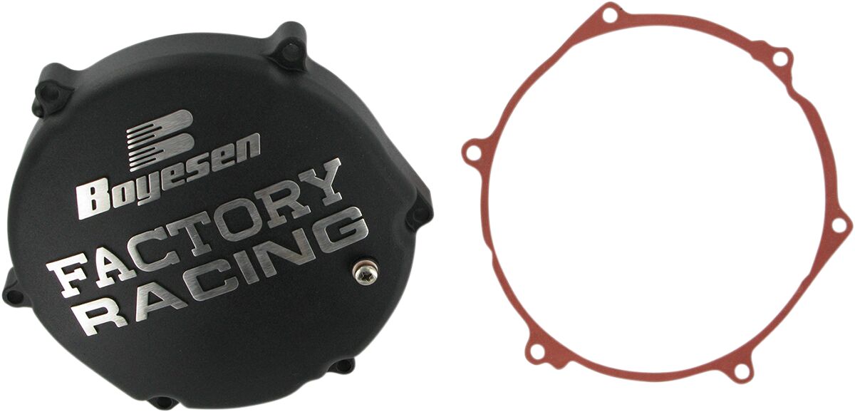 Boyesen Clutch Cover Kx250 Blk 03 04