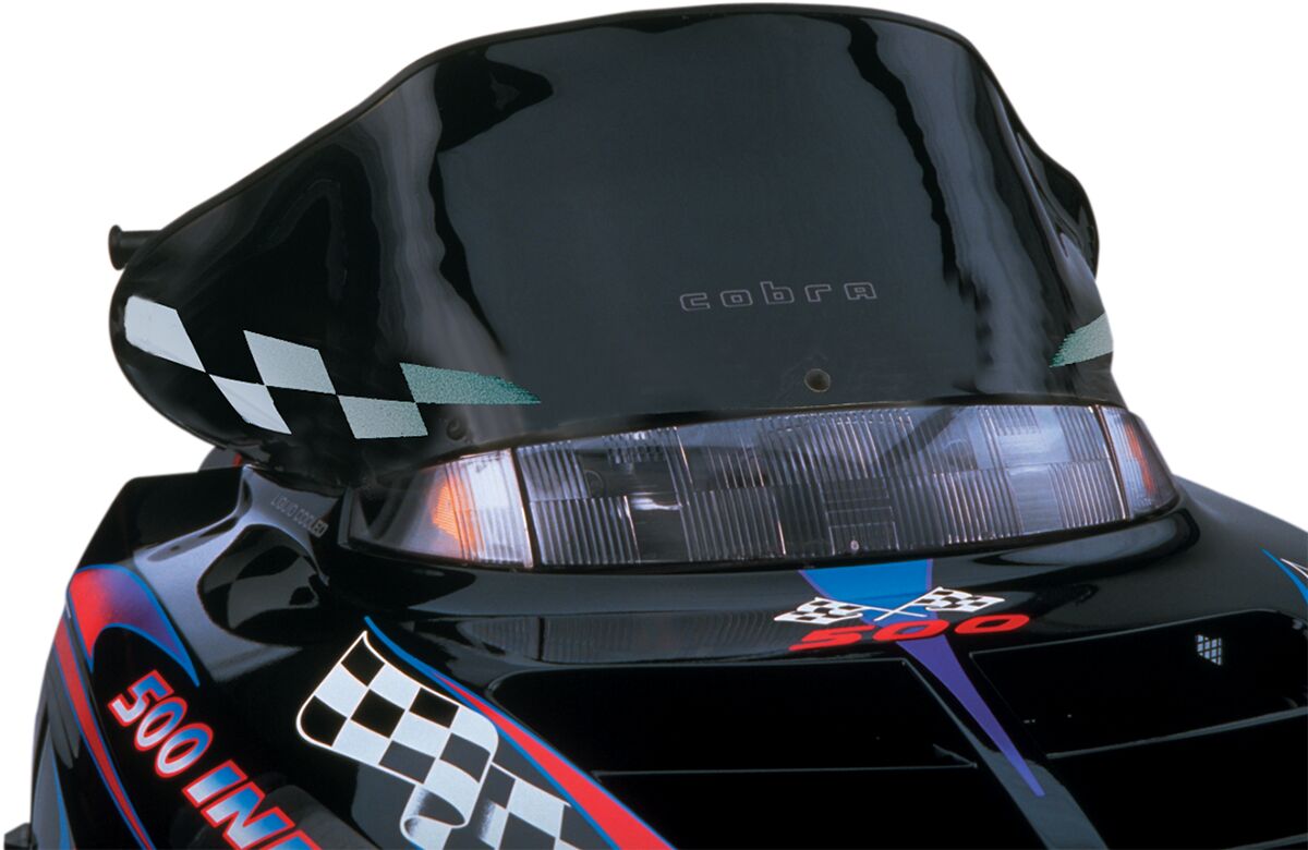 Powermadd Windshield 12 Blk Pol