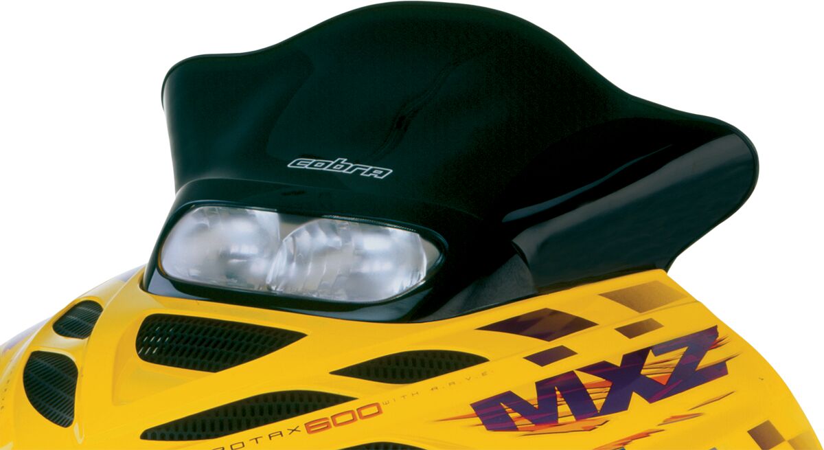 Powermadd Windshield 13.25 Blk Ski