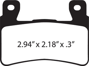 Ebc Brake Pad Sintered Hh
