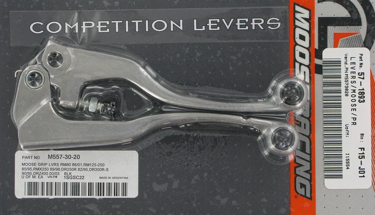 Moose Offroad Hard Parts Ms Grp Lvrs Rm/Rmx/Dr Blk