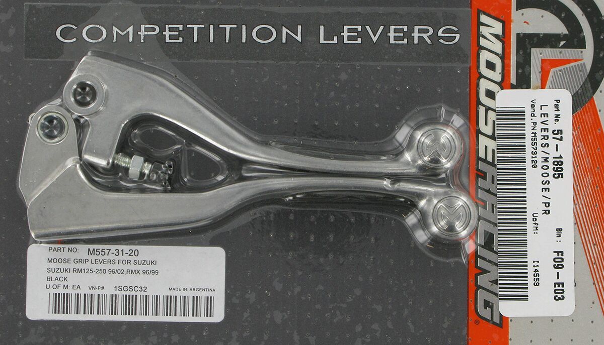Moose Offroad Hard Parts Ms Grp Lvrs Rm125/250 Blk