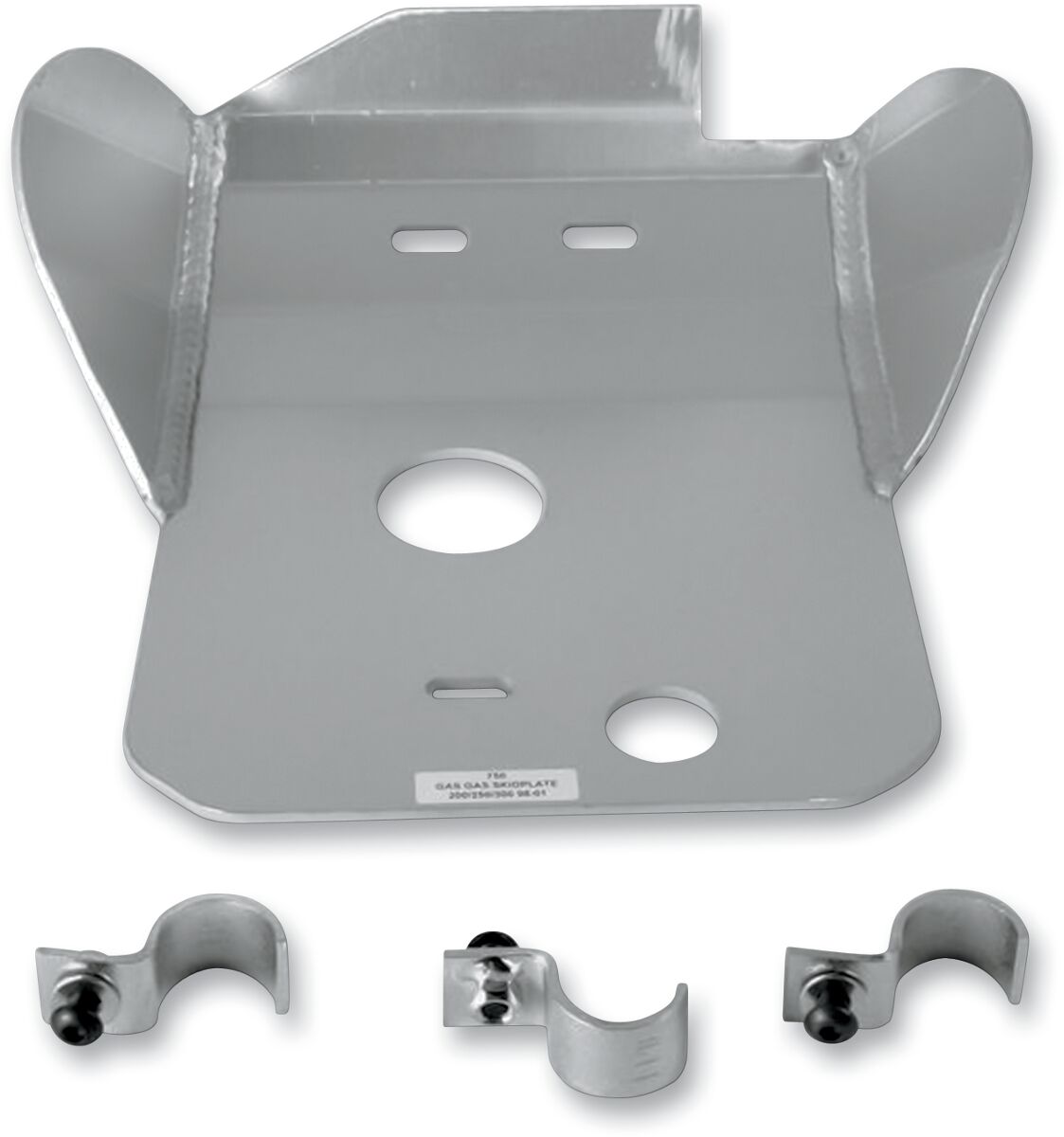 Moose Offroad Hard Parts Skid Plate Alum Gas Gas 98 05