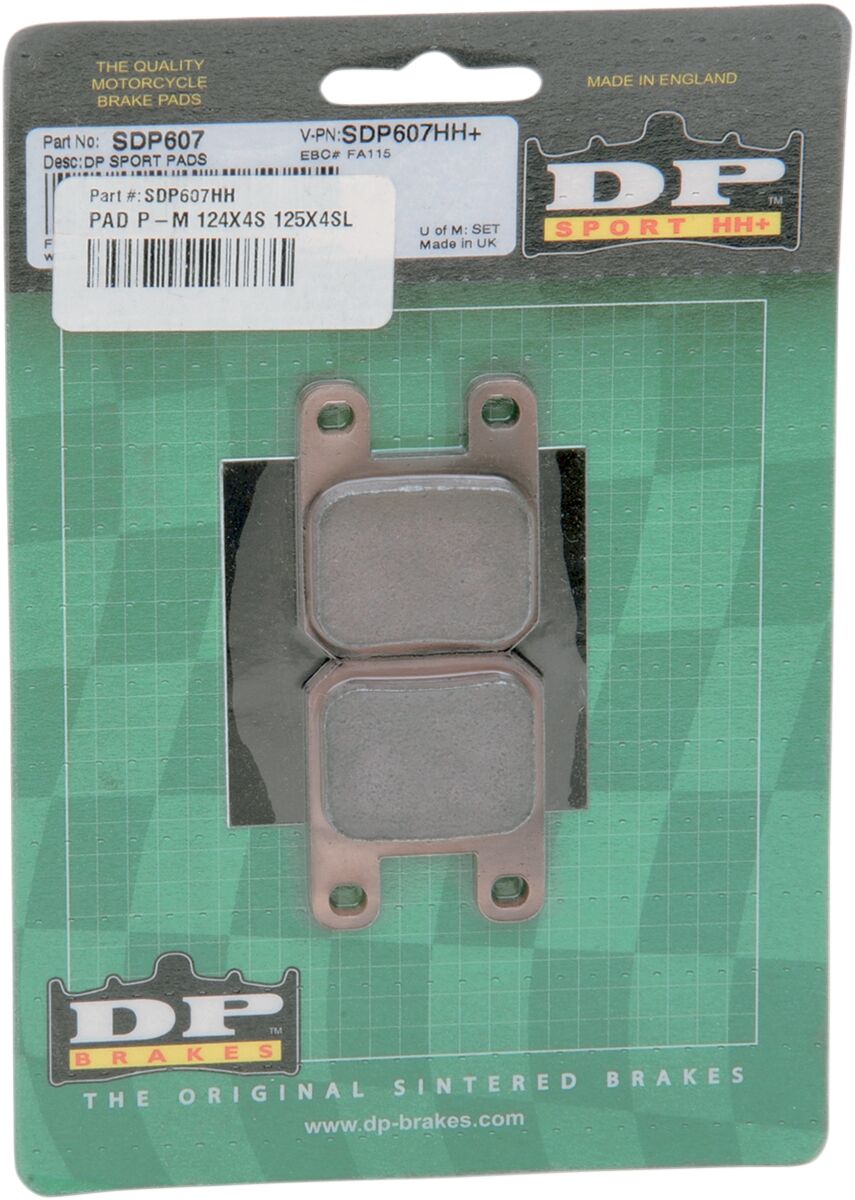 Dp Brakes Brake Pad P M 124 X4 S 125 X4 Sl