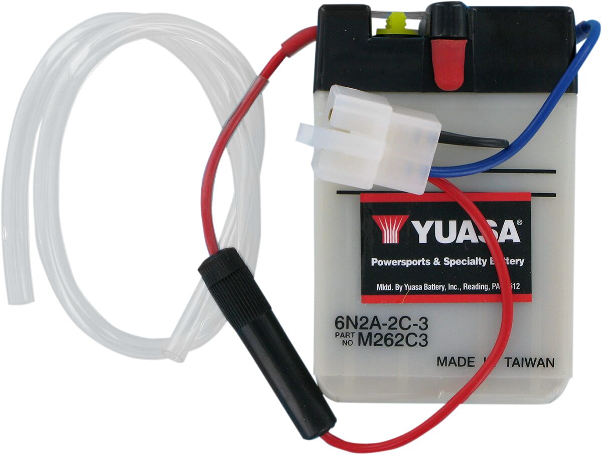 Yuasa Battery Yuasa 6 Volt Dry 6 N2 A