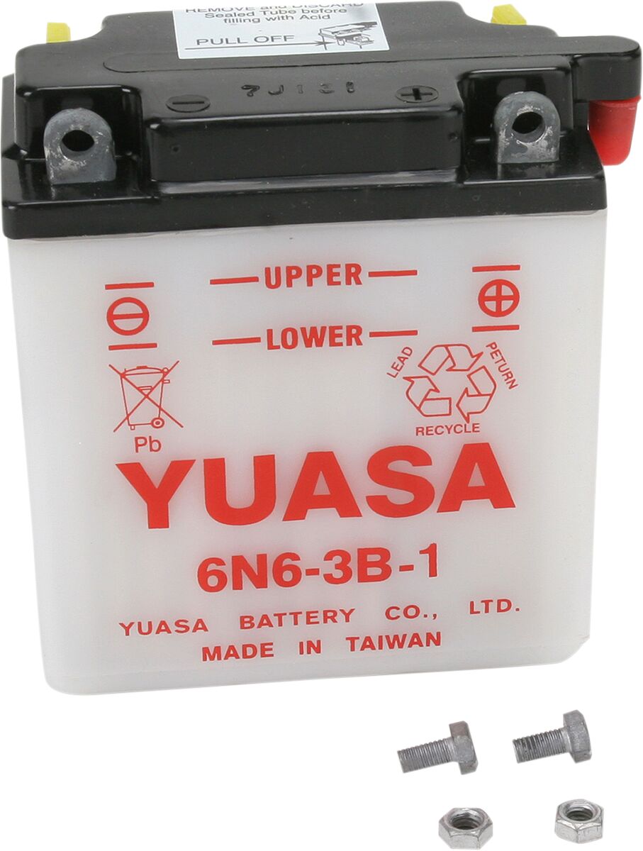 Yuasa Battery Yuasa 6 Volt Dry 6 N6 3
