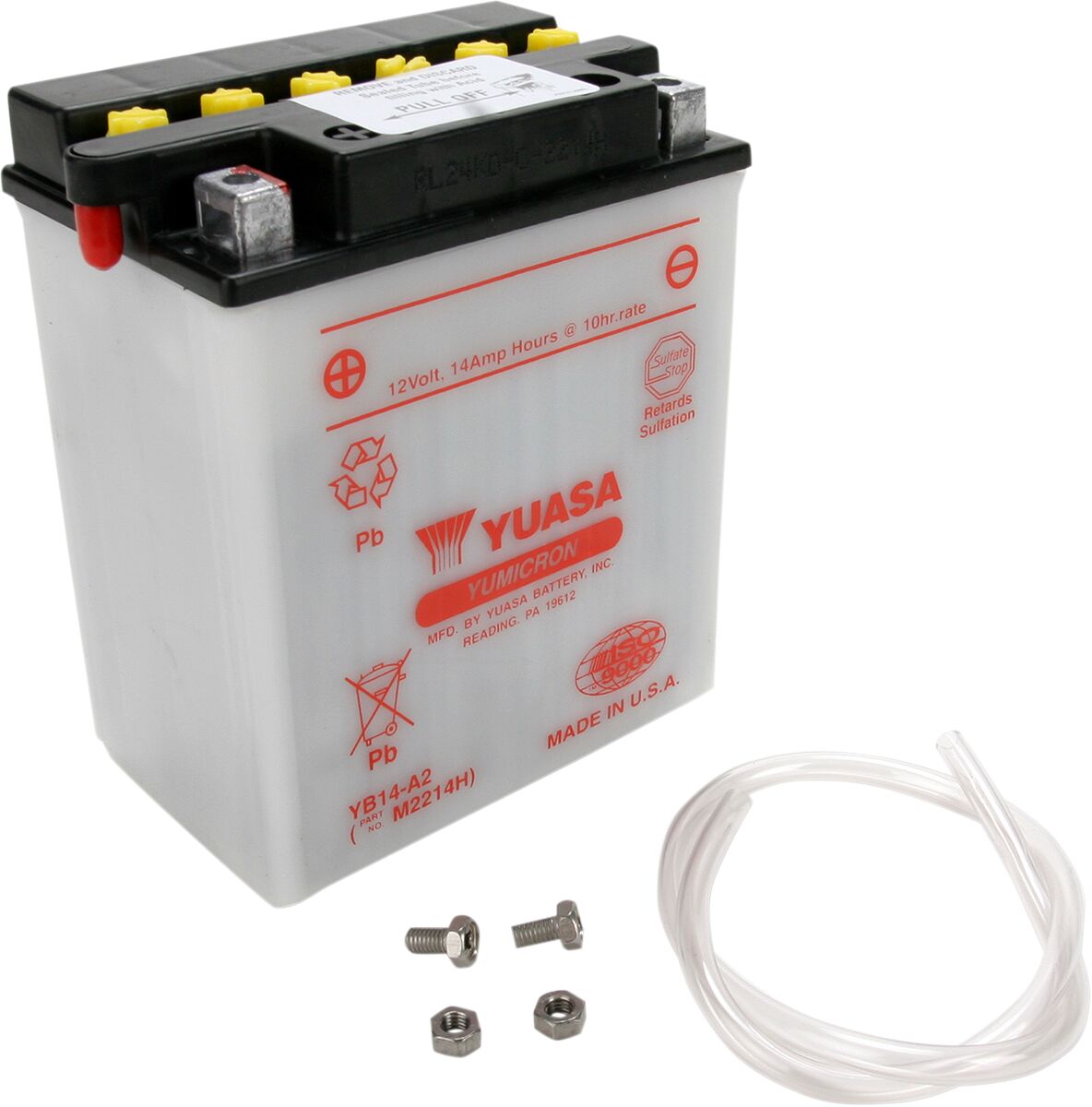 Yuasa Battery Yuasa Hd Dry Yb14 A2