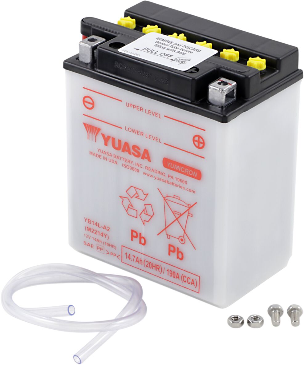 Yuasa Battery Yuasa Hd Dry Yb14 L A2