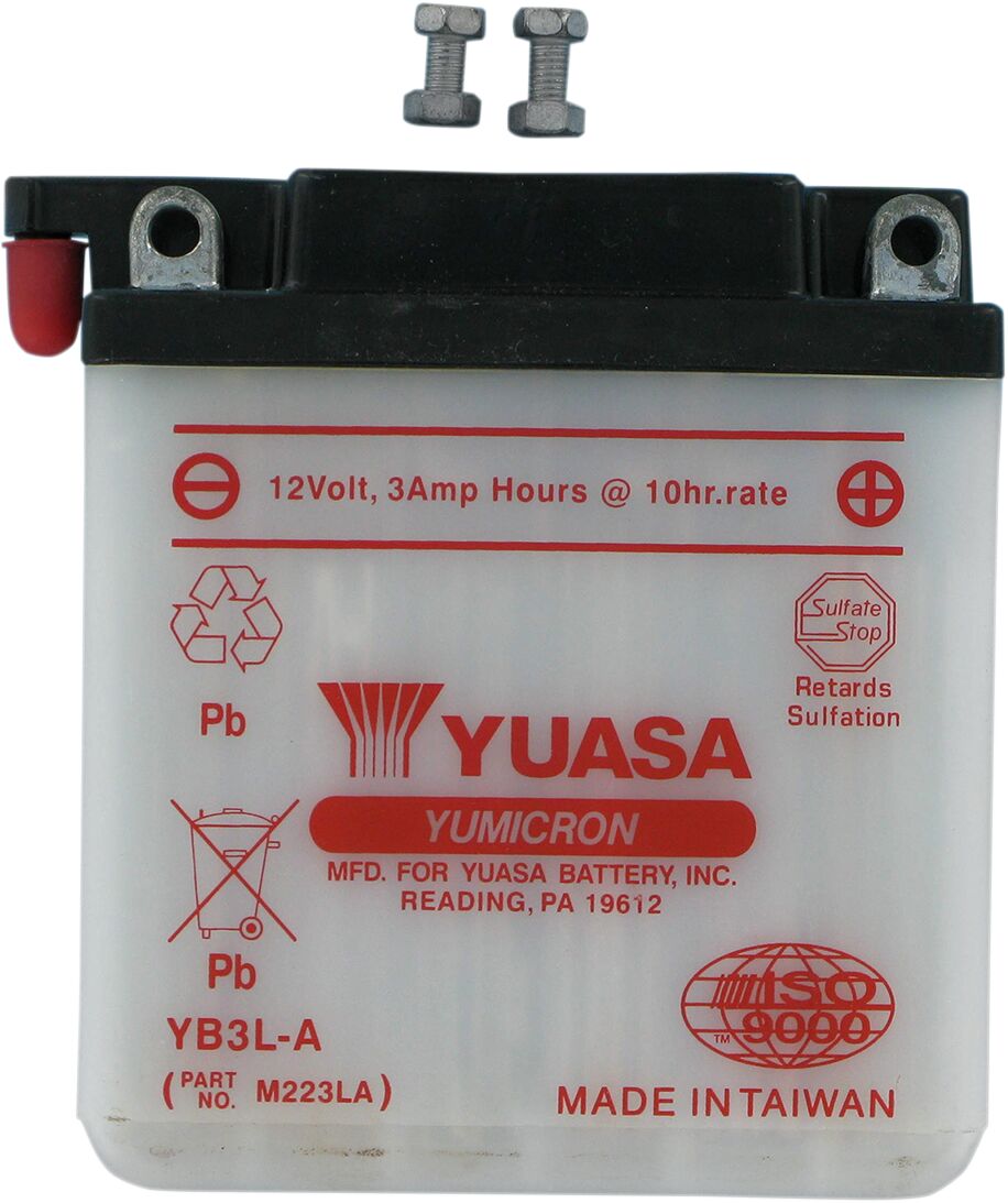 Yuasa Battery Yuasa Hd Dry Yb3 L A