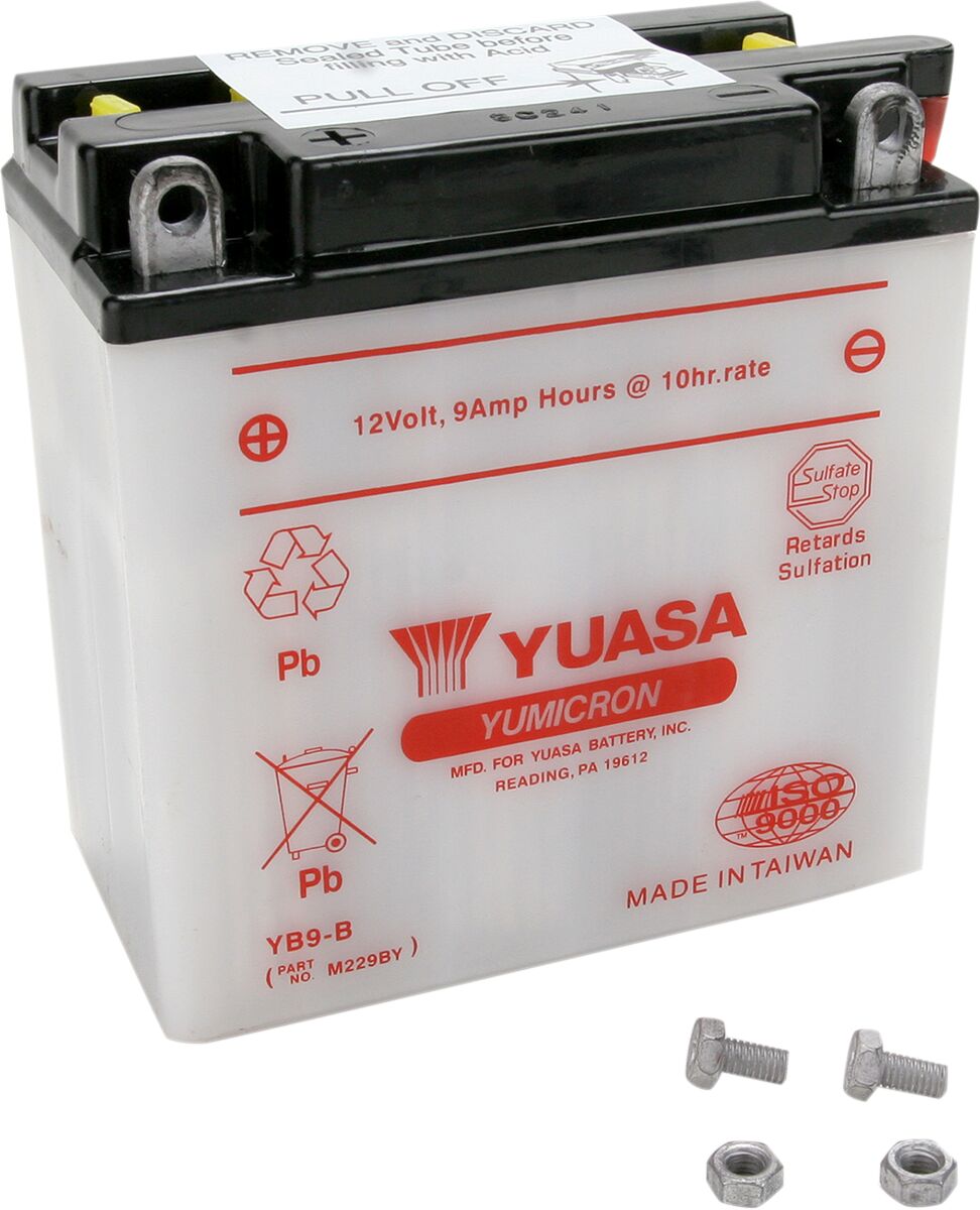 Yuasa Battery Yuasa Hd Dry Yb9 B