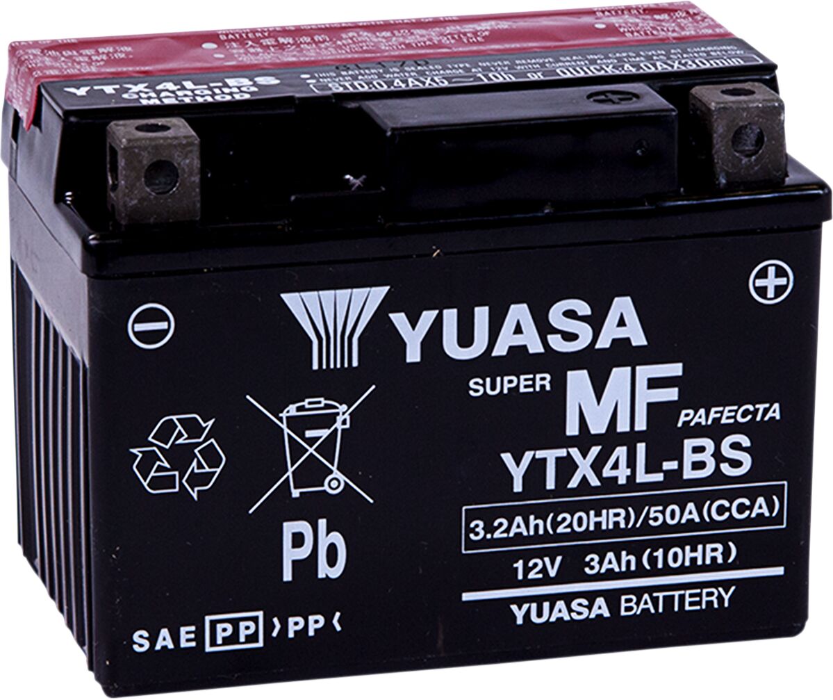 Yuasa Battery Yuasa Mf Ytx4 L Bs