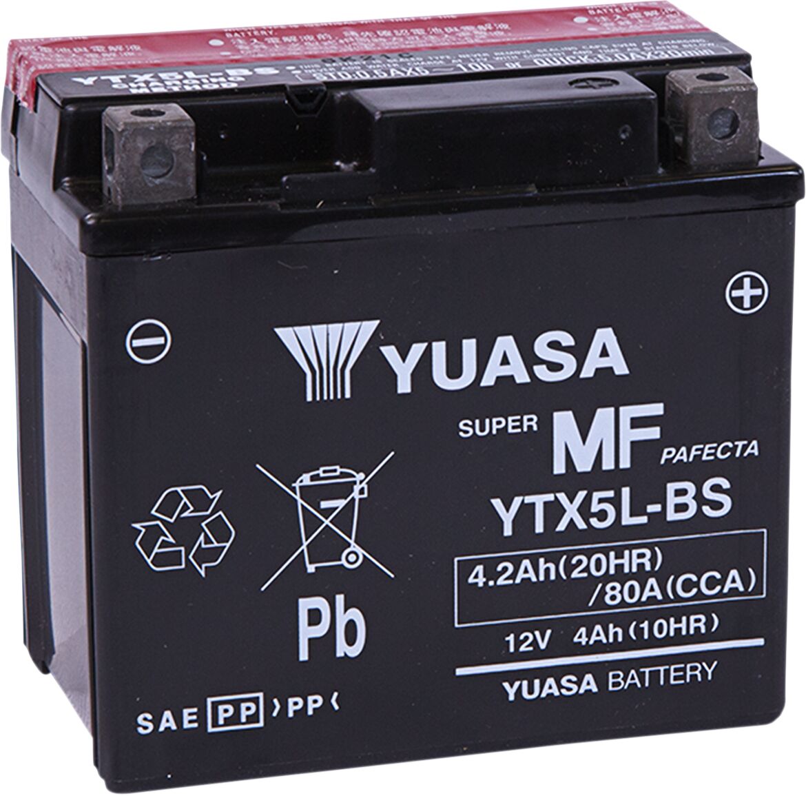 Yuasa Battery Yuasa Mf Ytx5 L Bs