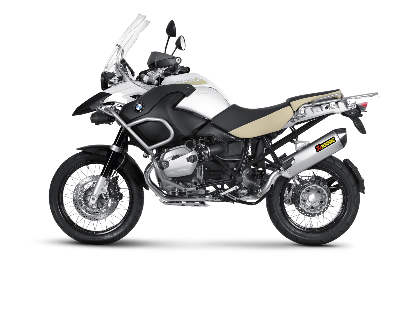 Slip-On Line Titanium, Grey - 10-13 BMW R 1200 GS / Adventure