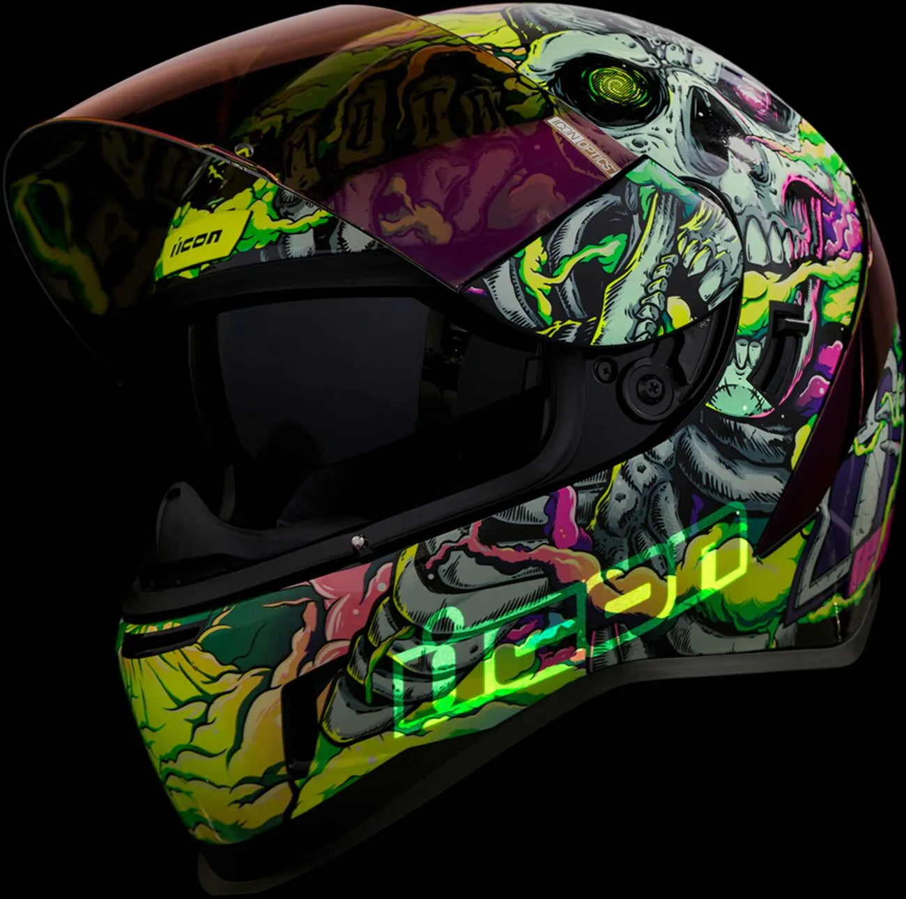 Airform Hippie Dippy Full Face Helmet Icon