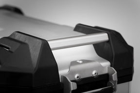 Trax ADV Right Side Aluminium Hard Case, Black - 45 Liters