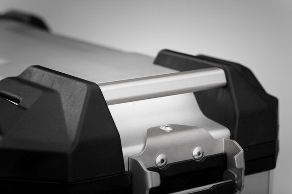 Trax ADV Right Side Aluminium Hard Case, Black - 45 Liters