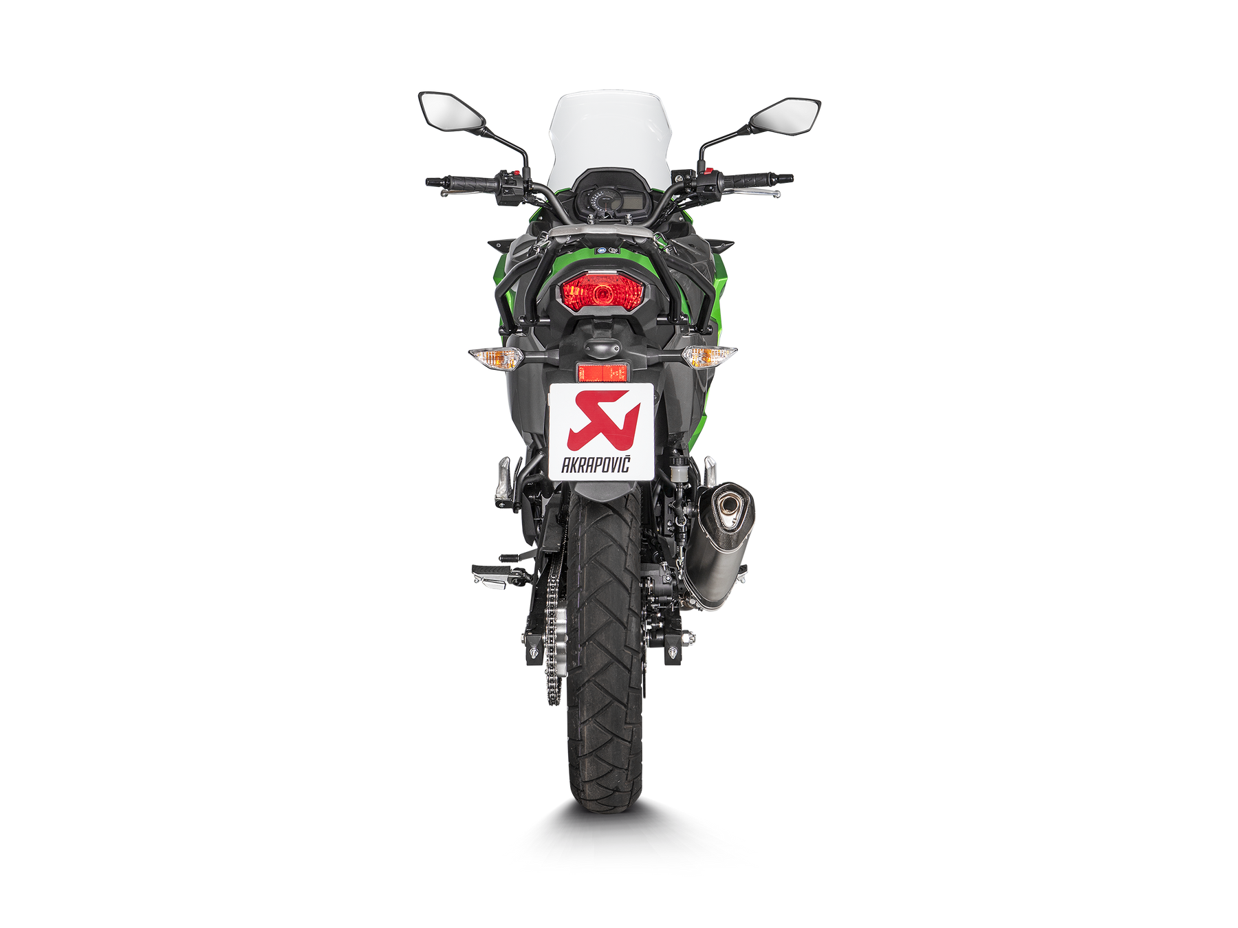 Slip-On Line Titanium, Grey - 17-20 Kawasaki Versys-X