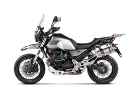 Slip-On Line Titanium, Grey - 18-24 Moto Guzzi V85 TT