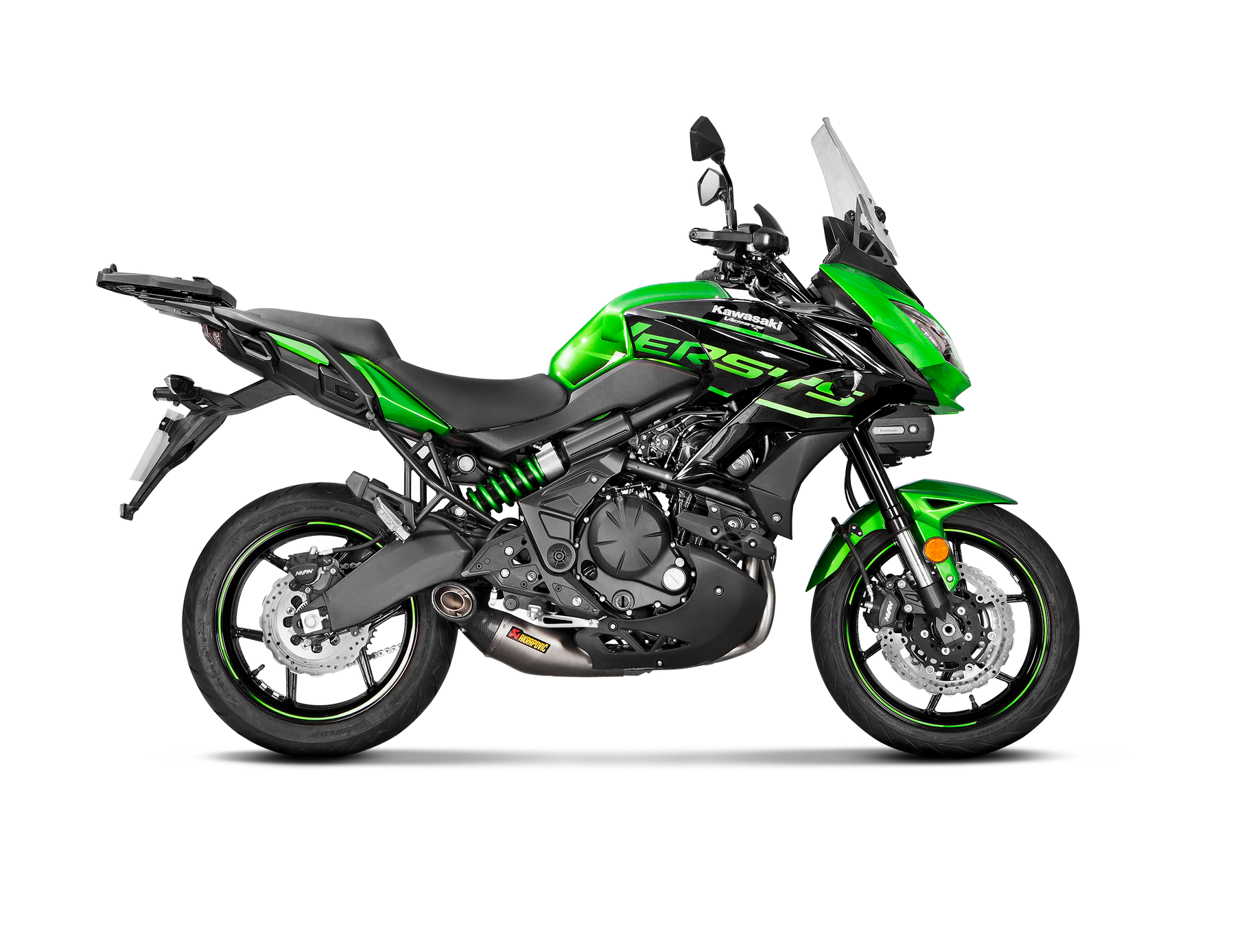 Ligne d'échappement titane gris - Kawasaki  Versys 650