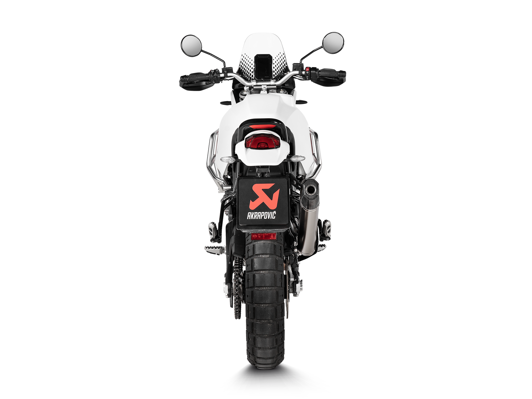 Silencieux titane gris - Ducati  DesertX