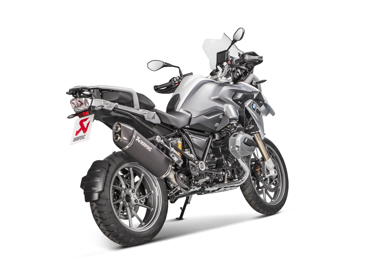 Slip-On Line Titanium, Black - 13-18 BMW R 1200 GS / Adventure