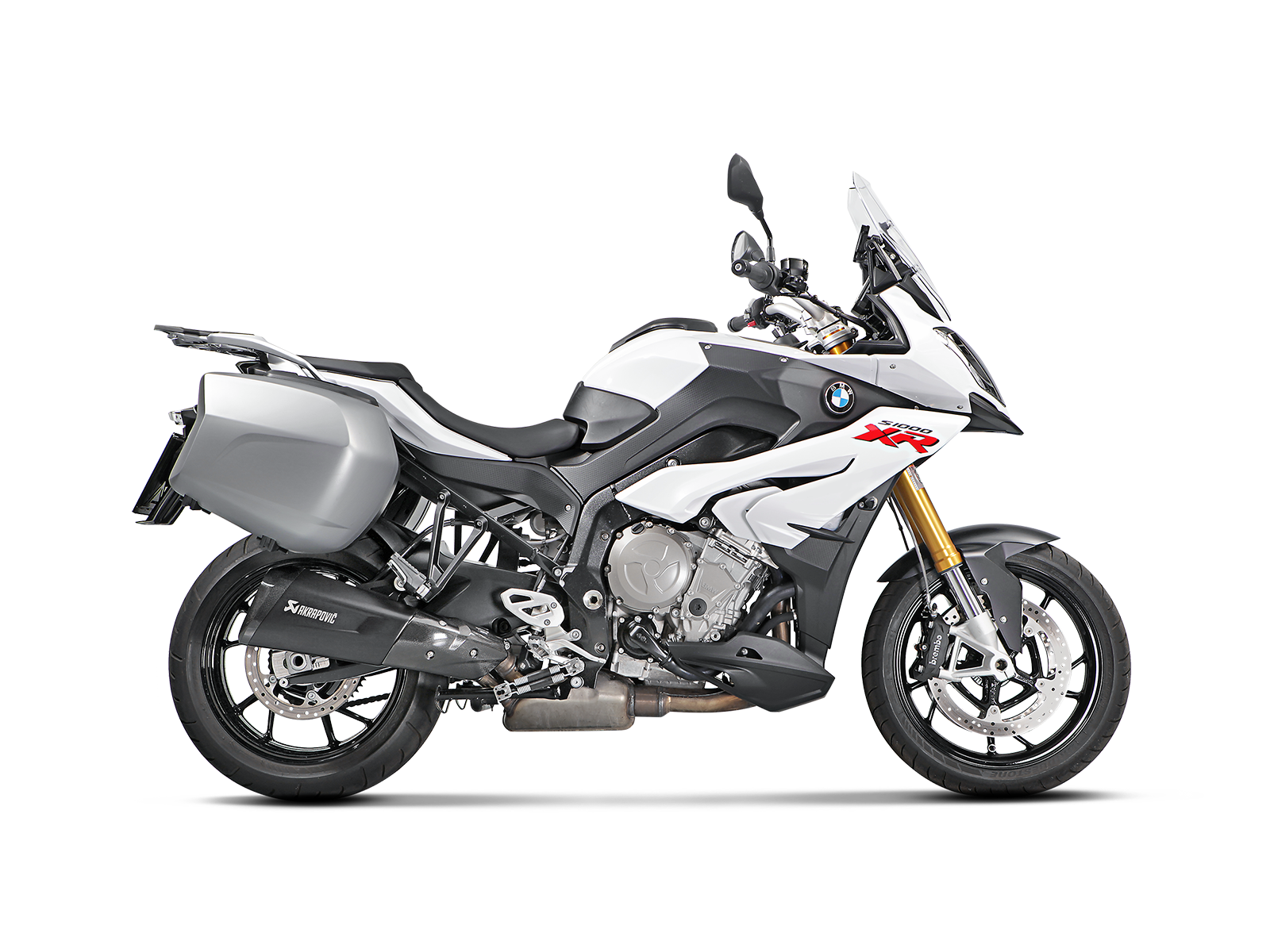 Slip-On Line Titanium, Black - 15-16 BMW S 1000 XR