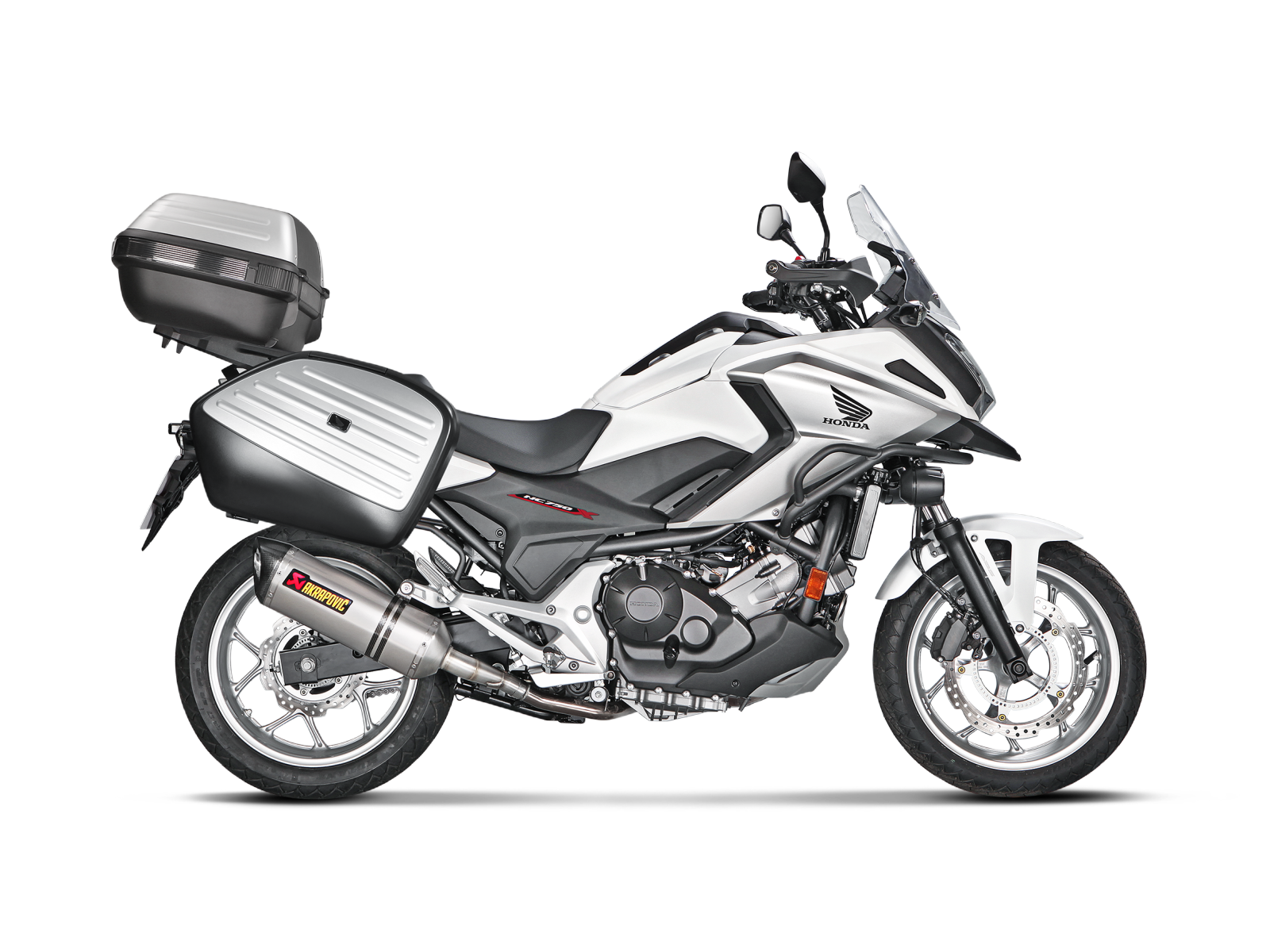 Silencieux titane gris  - Honda  NC700/ NC750X