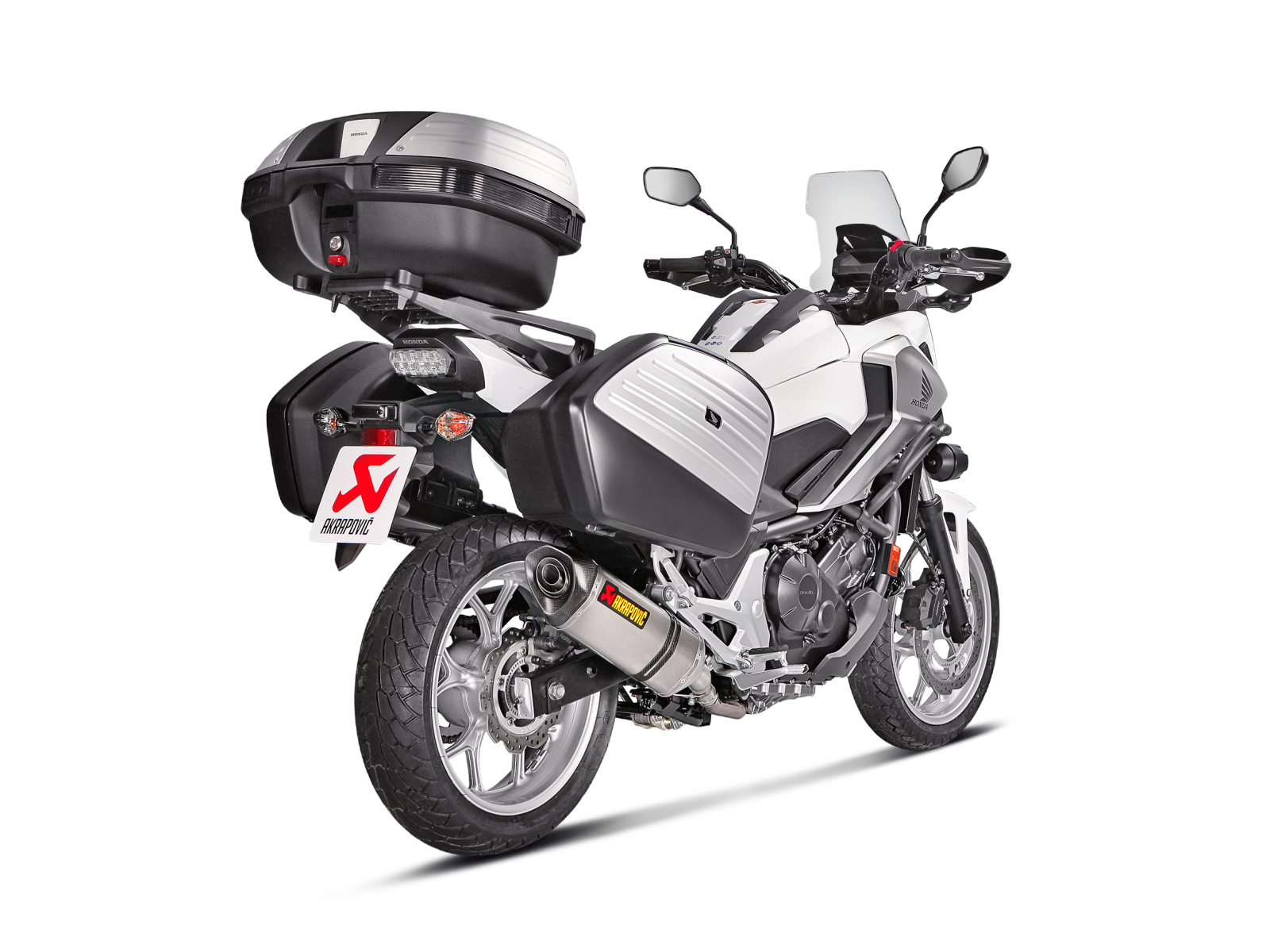 Silencieux titane gris  - Honda  NC700/ NC750X