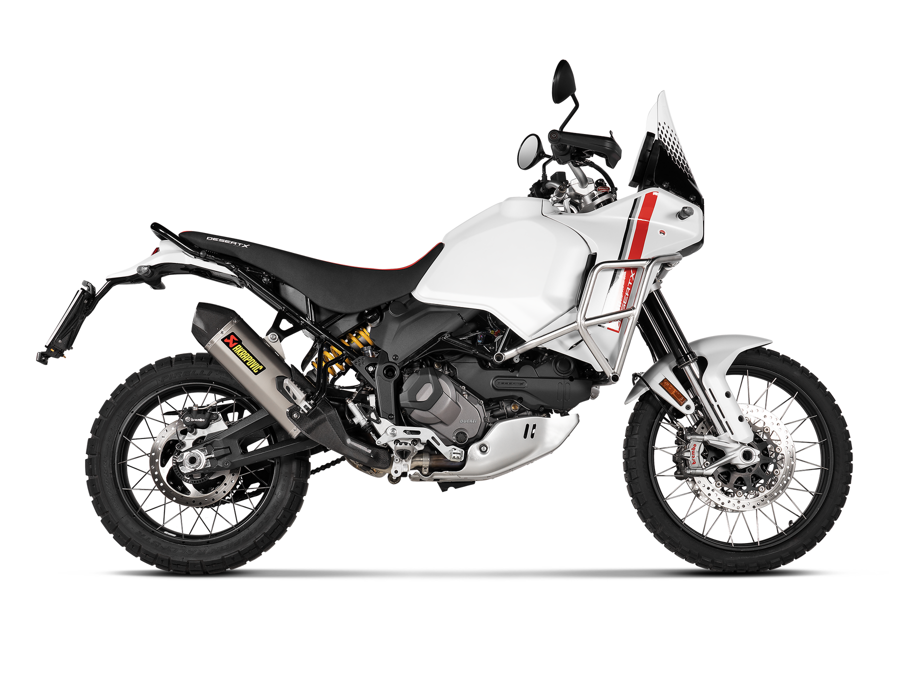 Tube de liaison / collecteur inox - Ducati  DesertX