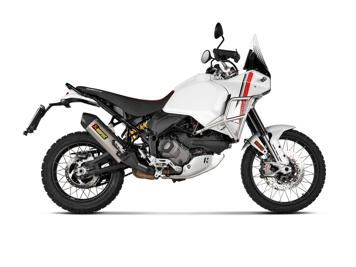 Silencieux titane gris - Ducati  DesertX