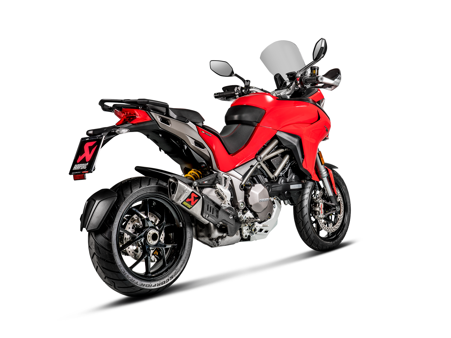 Slip-On Line Titanium, Grey - 15-20 Ducati Multistrada 1200 / 1200 S / 1260 / 1260 S