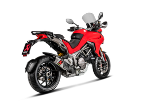 Slip-On Line Titanium, Grey - 15-20 Ducati Multistrada 1200 / 1200 S / 1260 / 1260 S
