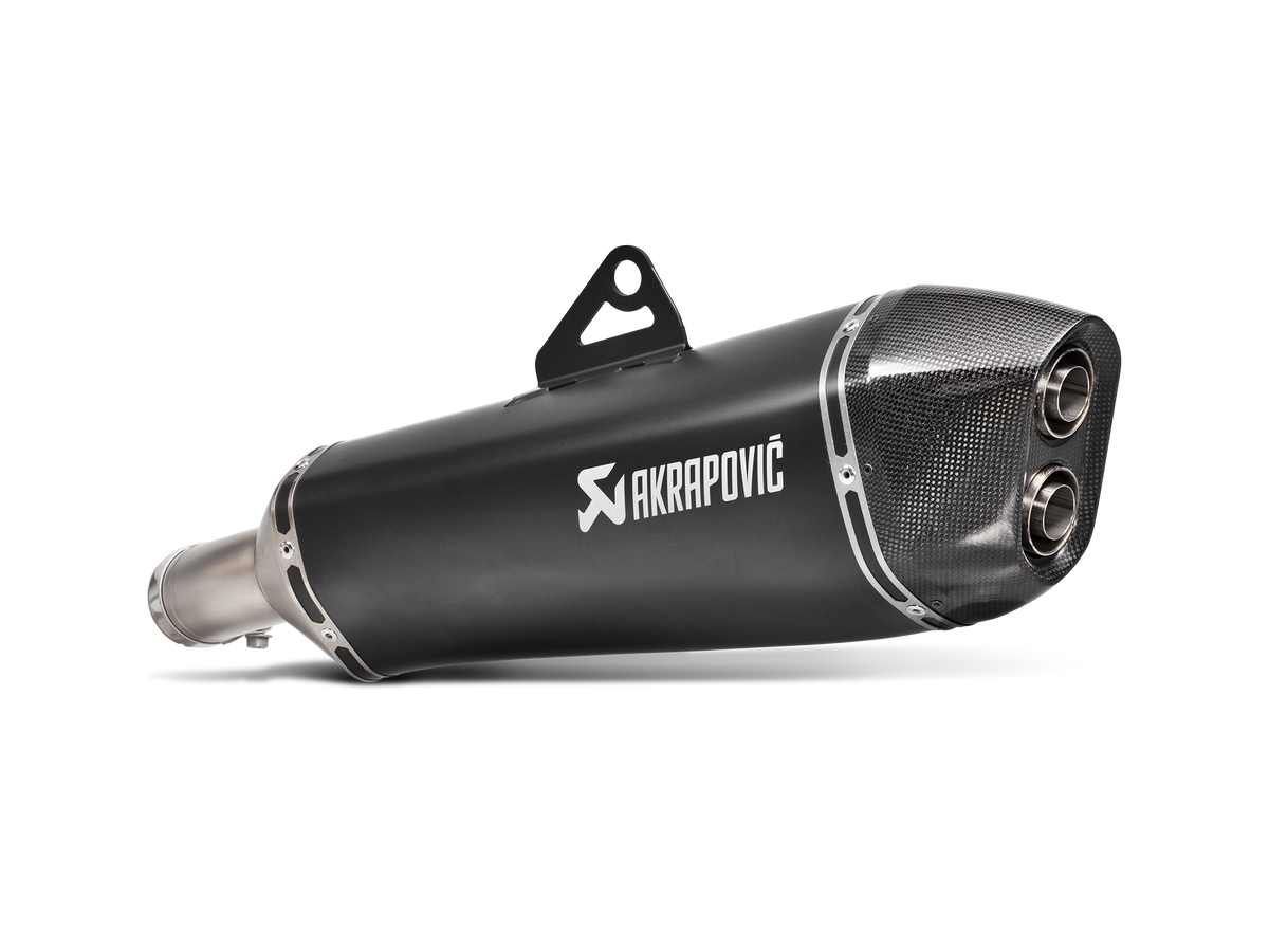 Slip-On Line Titanium, Black - 08-17 BMW F 650 GS / F 700 GS / F 800 GS