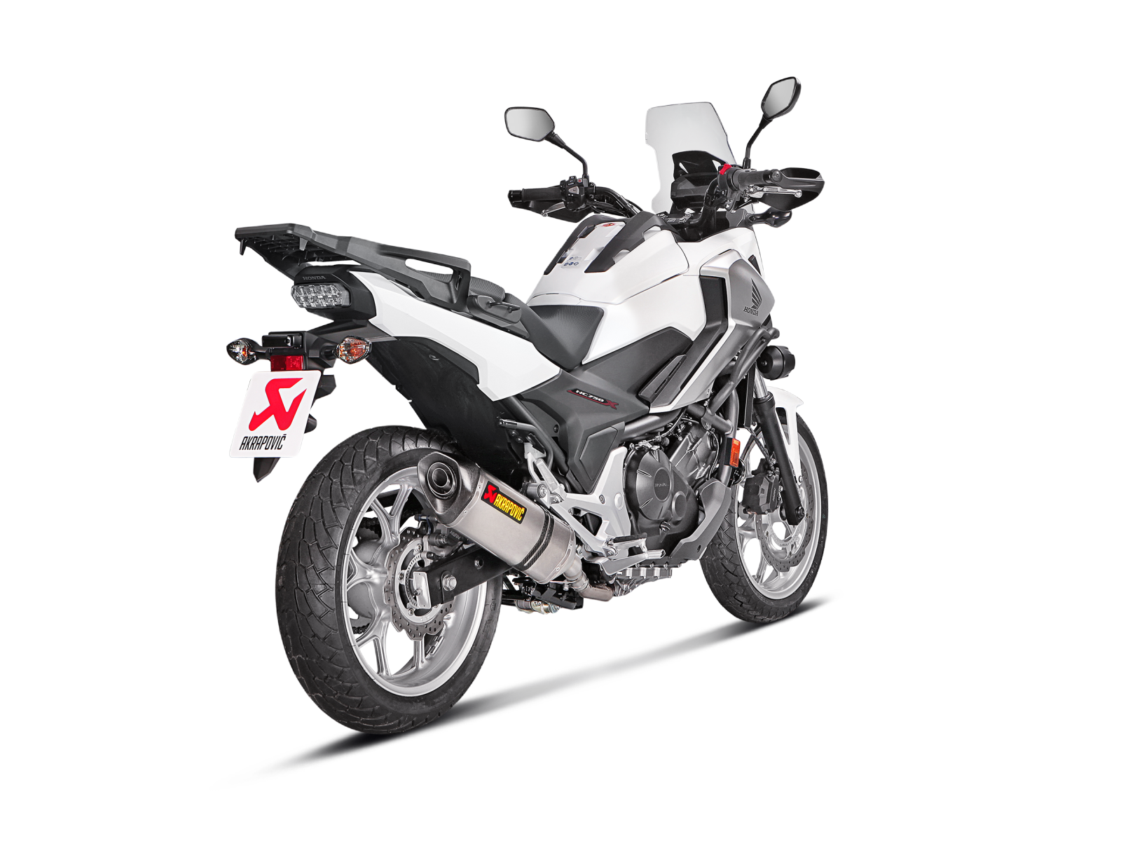 Silencieux titane gris  - Honda  NC700/ NC750X