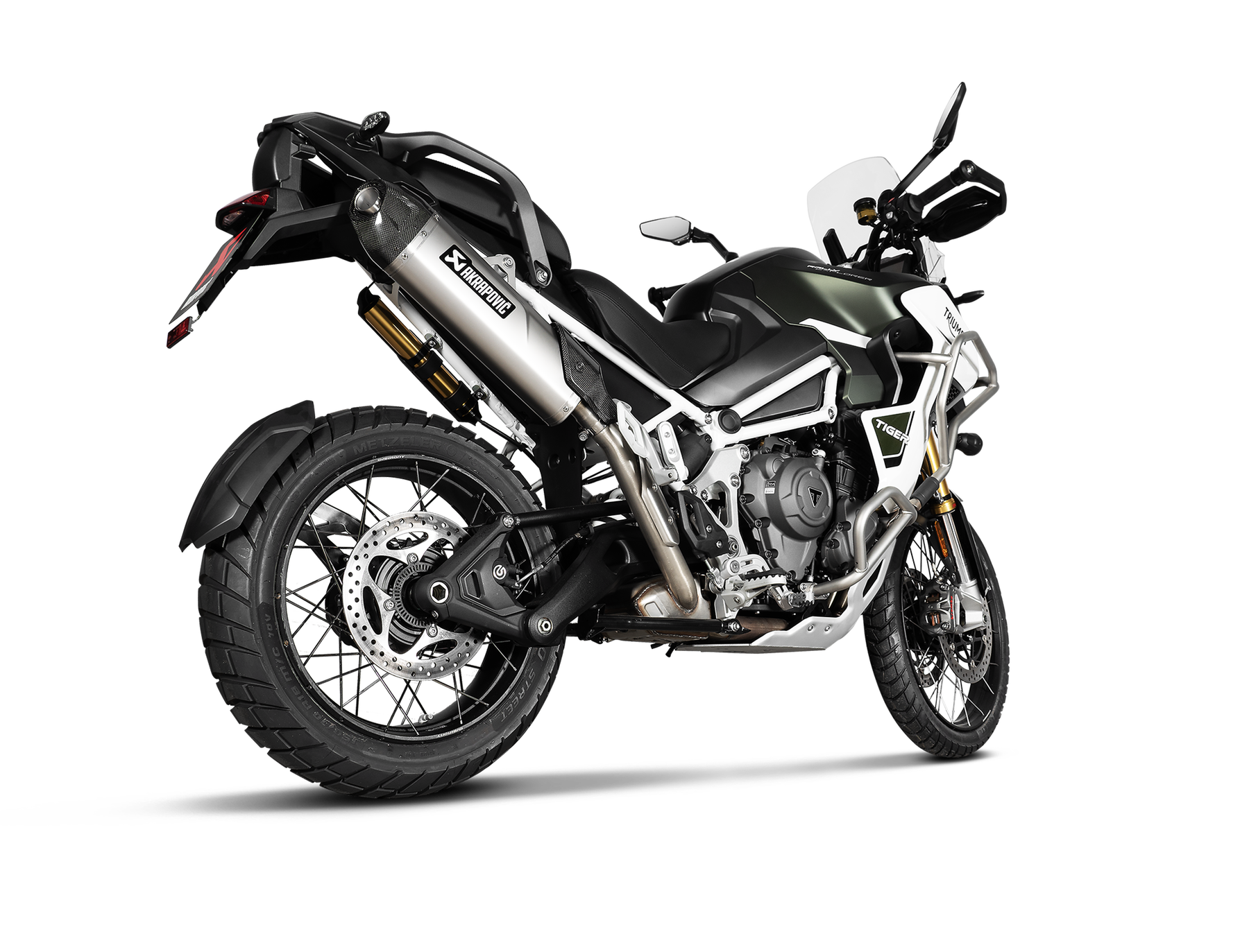 Slip-On Line Titanium, Grey - 22+ Triumph Tiger 1200 / 1200 GT