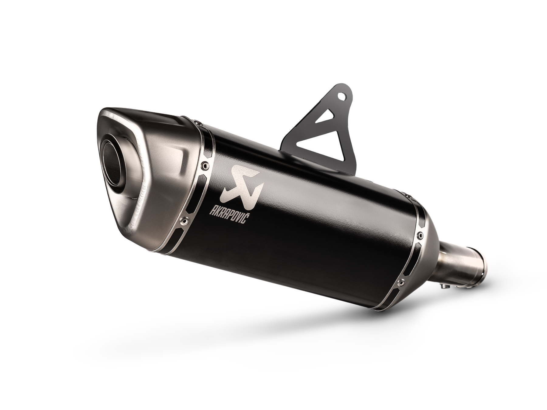 Slip-On Line Titanium, Black - 23-24 Honda Transalp