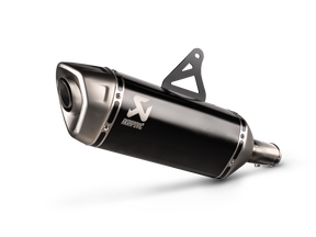 Slip-On Line Titanium, Black - 23-24 Honda Transalp