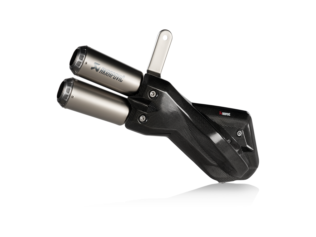 Slip-On Line Titanium, Grey - 21-24 Ducati  Multistrada 950 / 950 S / V2 950 / V2 950 S