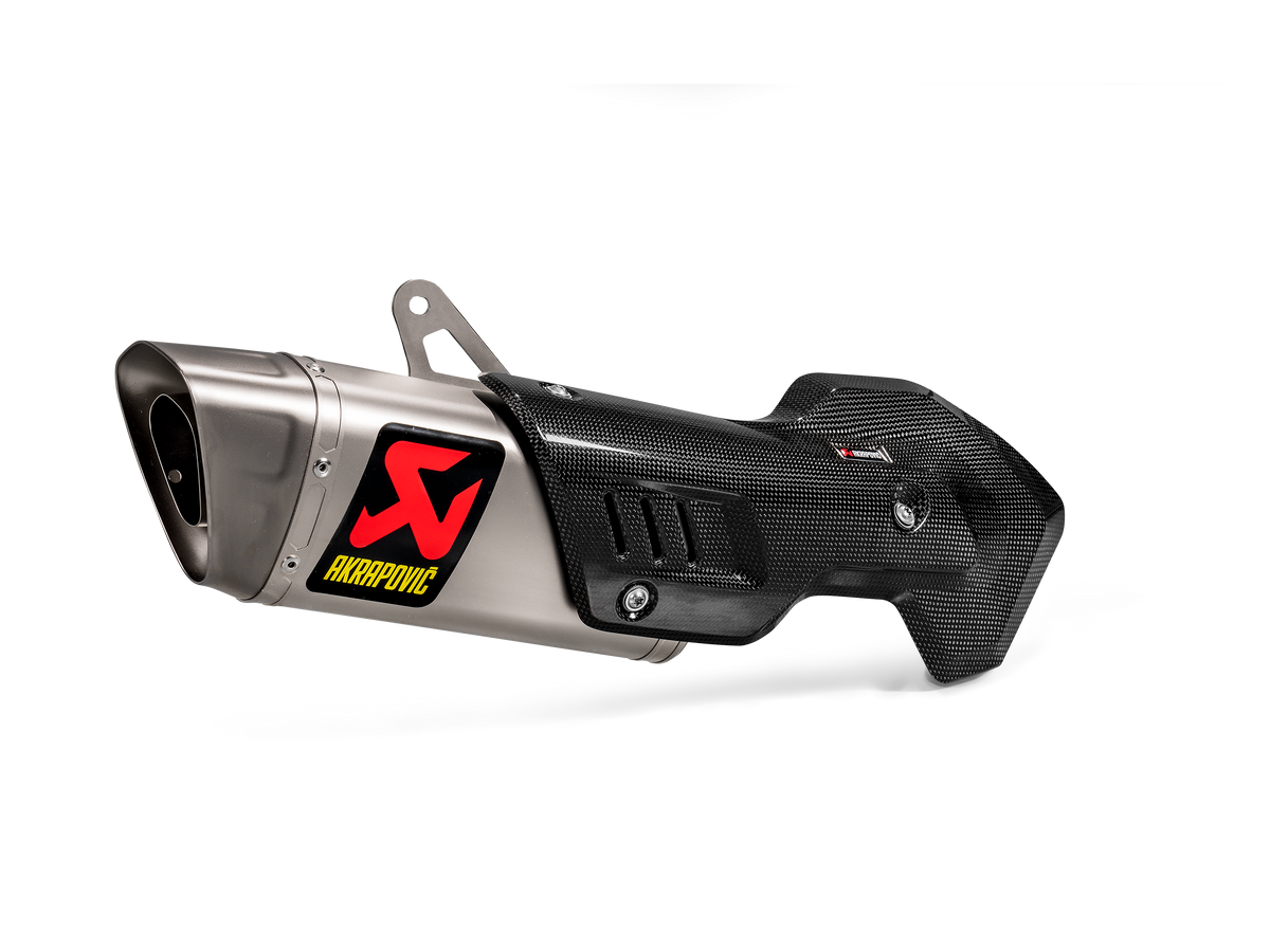 Slip-On Line Titanium, Grey - 15-20 Ducati Multistrada 1200 / 1200 S / 1260 / 1260 S