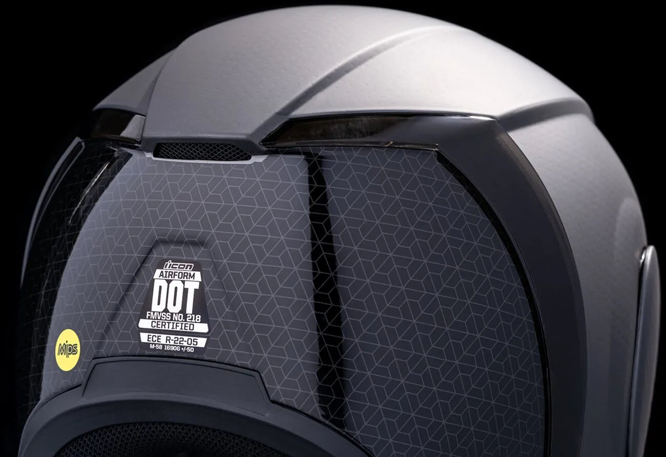  Silver Full Face Helmet Icon