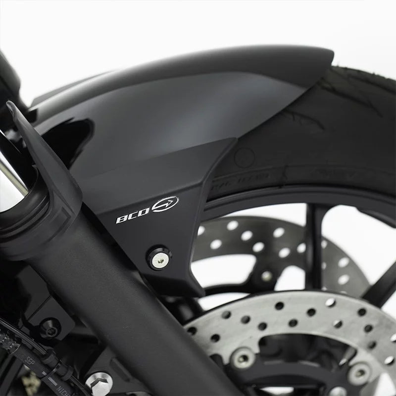 Front Fender, Black Gloss - 16-24 Yamaha Tracer 7 / 7 GT
