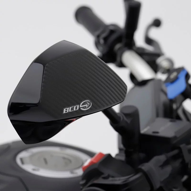 Mirror Covers (The Pair), Black Gloss - Yamaha Tracer 900 / 9