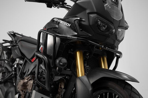 Upper Crash Bars, Black - 15-19 Honda Africa Twin