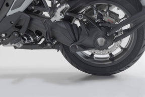Rear Axle Crash Pad Kit, Black - BMW Models With Single-Sided Swing Arm
