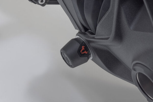 Rear Axle Crash Pad Kit, Black - BMW Models With Single-Sided Swing Arm