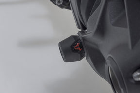 Rear Axle Crash Pad Kit, Black - BMW Models With Single-Sided Swing Arm