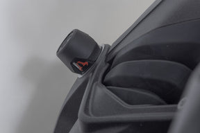Rear Axle Crash Pad Kit, Black - BMW Models With Single-Sided Swing Arm