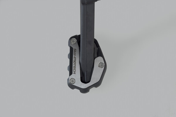 Side Stand Foot Extension, Black & Silver - BMW R 1300 GS / Adventure