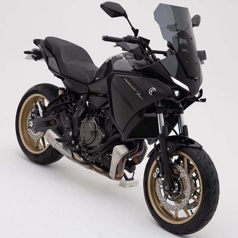 Windshield Deflector High Protection GT, Smoked Transparent - 20-24 Yamaha Tracer 7 / 7 GT